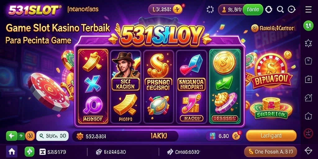 Screenshot gameplay <strong>531SLOT</strong> yang menampilkan momen mendebarkan saat bermain slot.