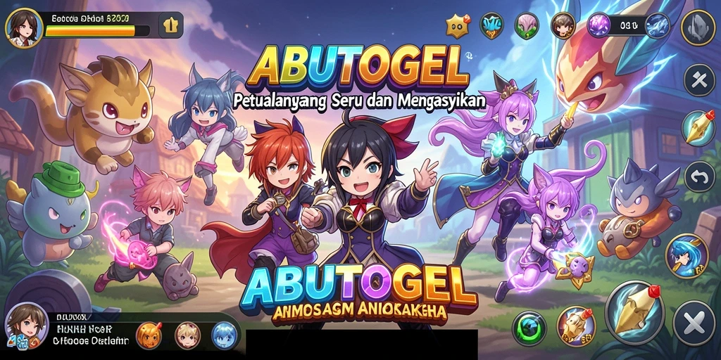 Tangkapan layar menampilkan aksi seru di dalam ABUTOGEL.