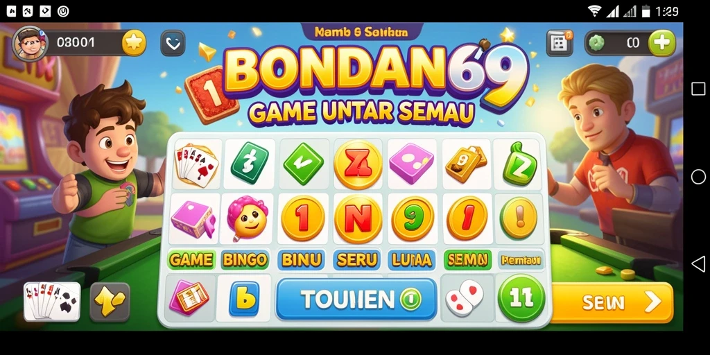 Screenshot gameplay BONDAN69 yang menegangkan dan interaktif.