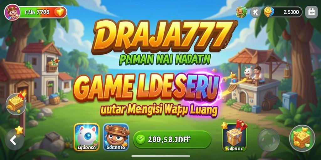 Screenshot gameplay DRAJA777 menampilkan suasana permainan Idle yang seru.
