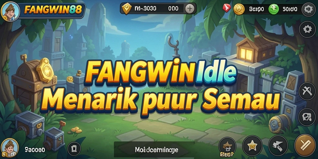 Screenshot menunjukkan gameplay seru dari FANGWIN88.