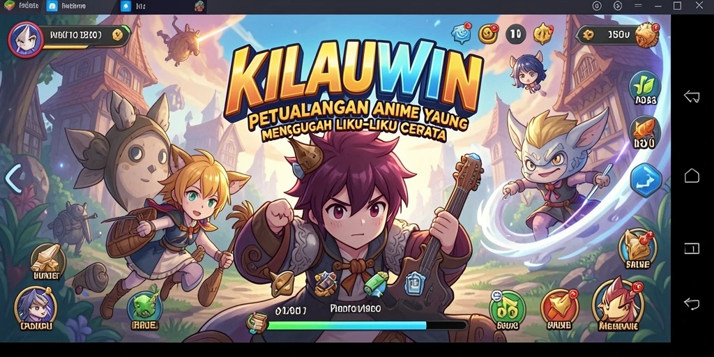 Tampilan menarik dari gameplay KILAUWIN yang penuh aksi.