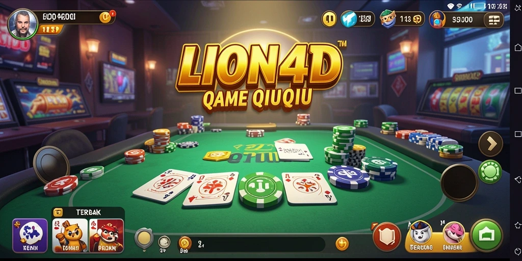 Gameplay menegangkan dalam LION4D QiuQiu.