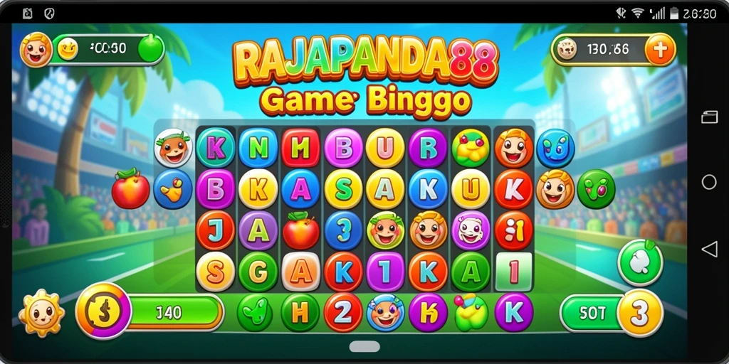 Tampilan gameplay menarik dan seru dari RAJAPANDA88.
