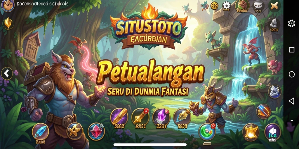 Gameplay seru di dunia petualangan penuh tantangan.